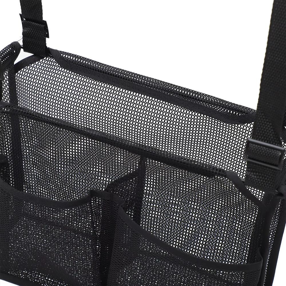 Adjustable Shower Tools Organizer with Hooks Shower Draining Rack Toiletry Storage Basket  Travel