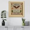 US 250th Anniversary Patriotic Memorial Embroidery Starter Set Count Format Gift