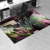 Charming Japanese Garden Chair Mat Office Carpet, Oversized Rug for Home Decor, Sofa Mat, Gift Idea for Any Room