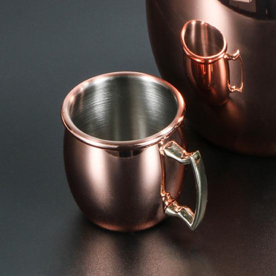 60ml Moscow Mule Mug Rustfritt stål Øl Vin Vann Melk Kaffekopp Drikketøy