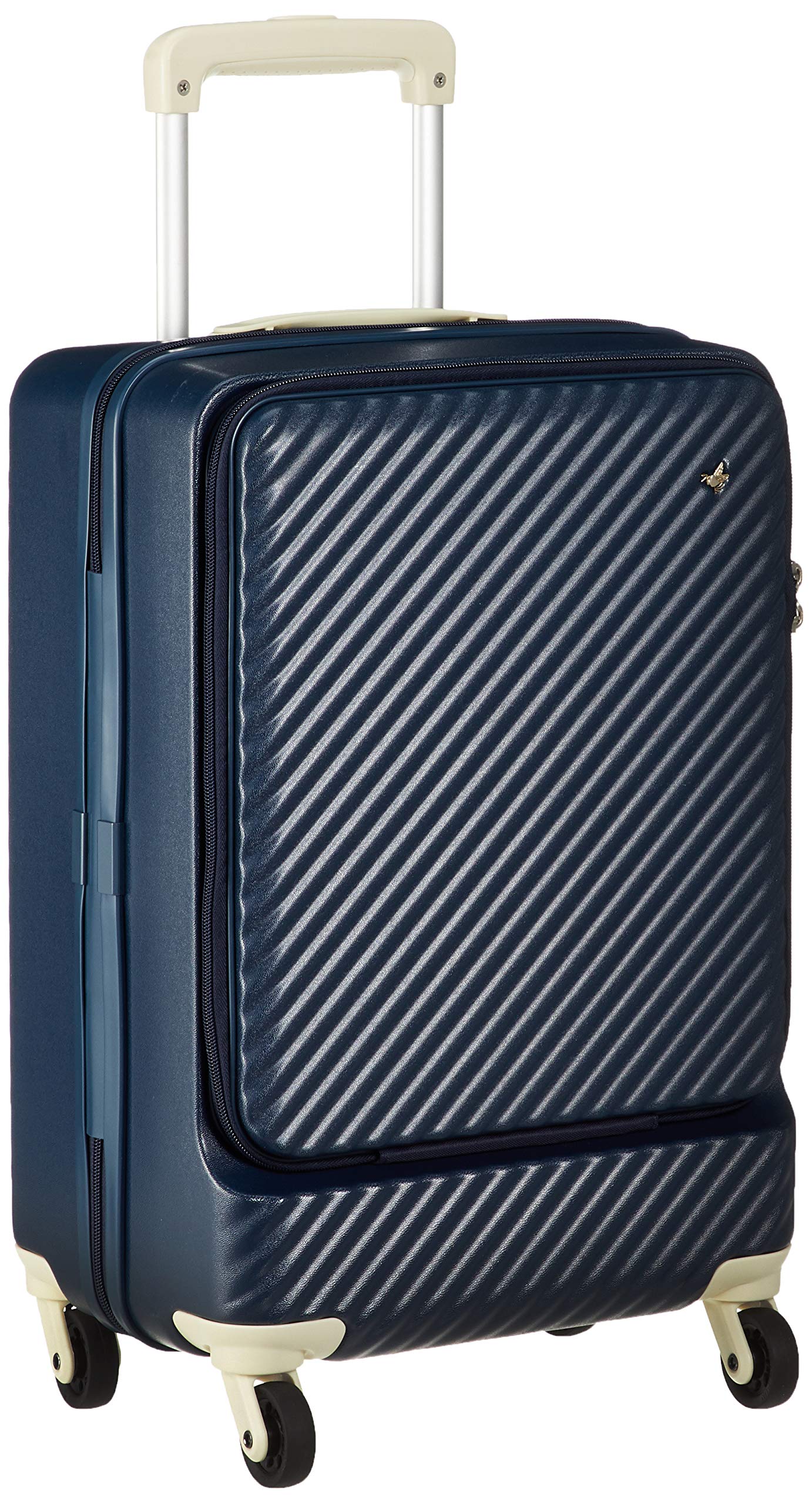 

Suitcase S size 1 night 2 days 2 nights 3 days 34L Front pocket Caster stopper Carry case Carry bag Mine 48 cm Viola Navy [Hunt] carry-on 3.3kg