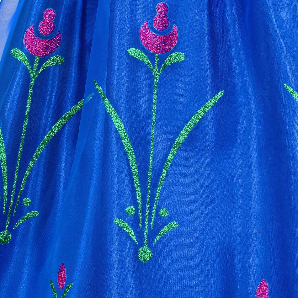 Frozen Anna Princess Girl Dress Halloween Cosplay Party Costume Snow Queen Princess Clothes Children Outfit 2-10 Y