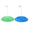 Golf Cup Putt Practice Hole with Flag Backyard Dive Beach Tool