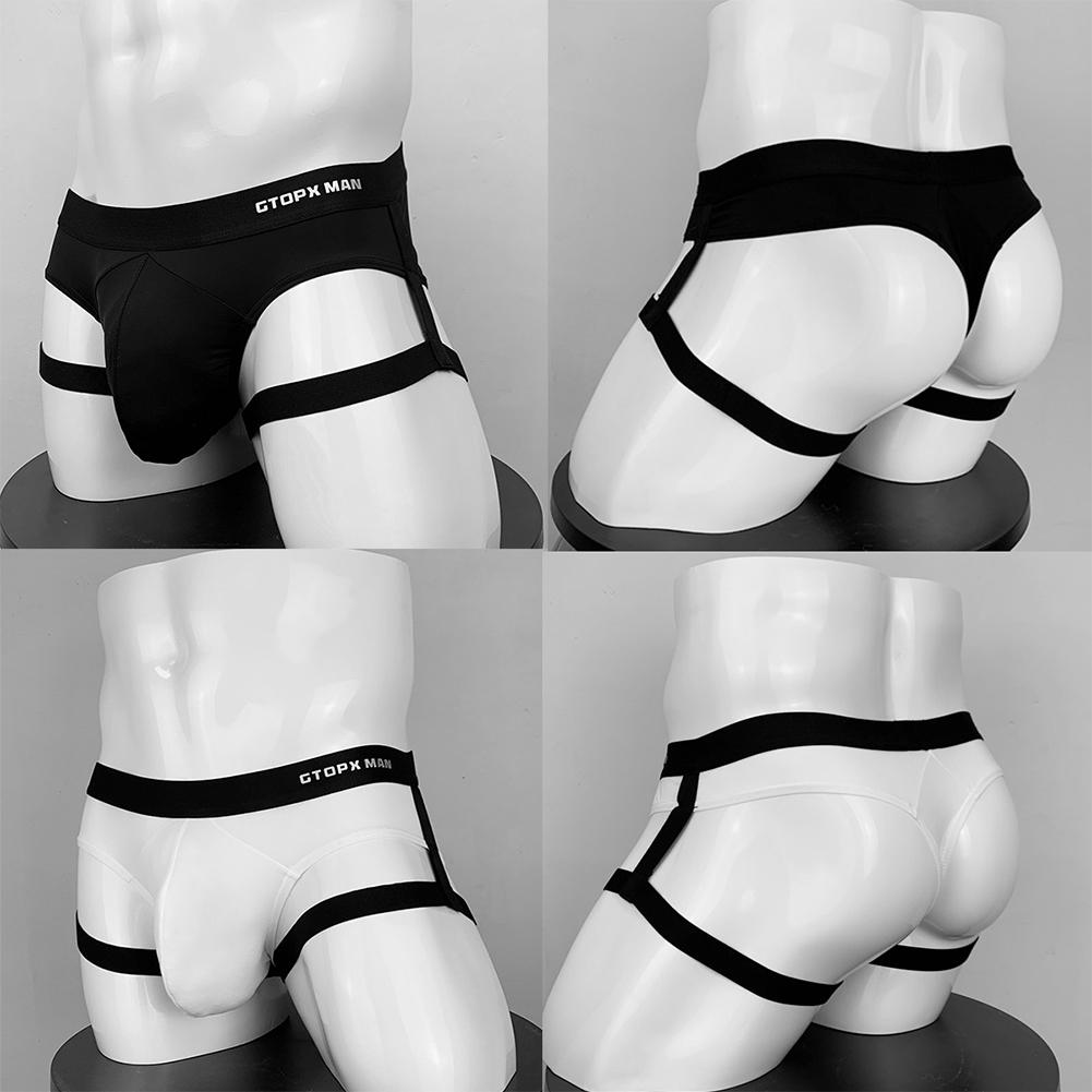 Breathable Men Underwear Cmfortable Jockstrap Leg Strap