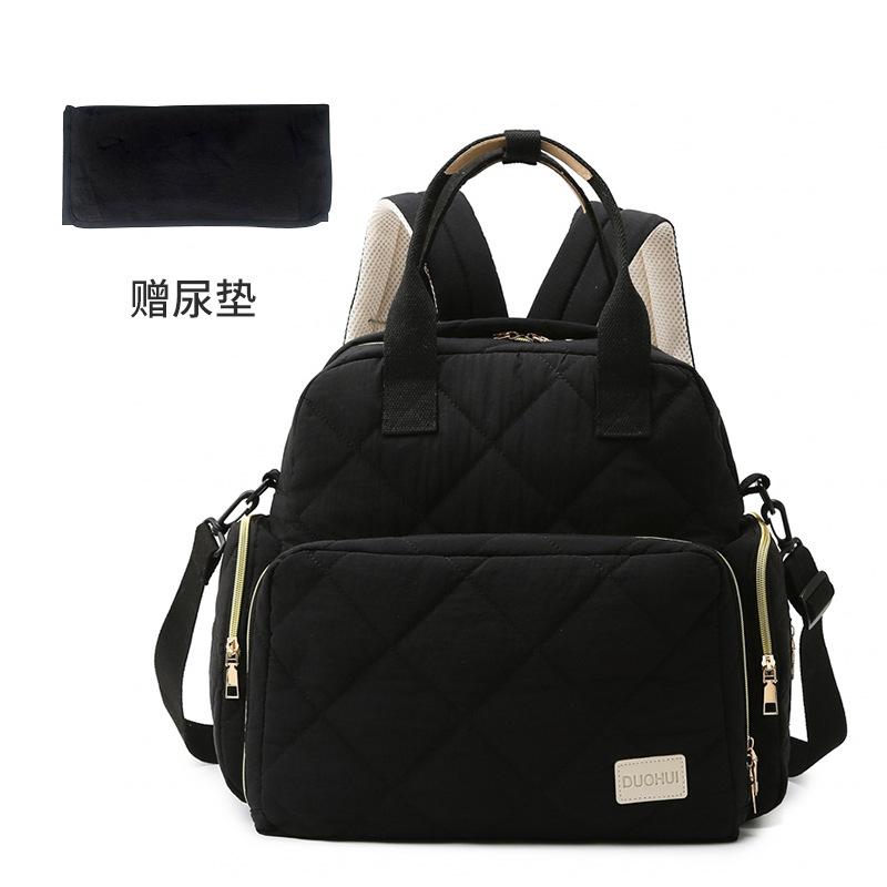 Large Capacity Diaper Bag Mommy Bag Multi Layer Waterproof Insulated Baby Backpack