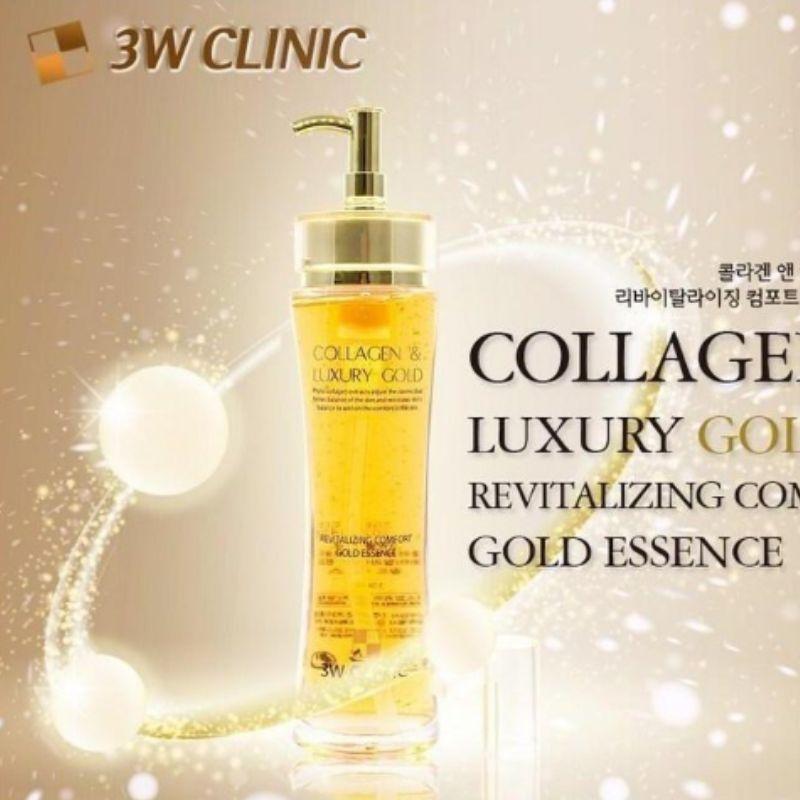 3w Clinic Collagène & Luxury Gold Essence d'or revitalisante confort 150 ml