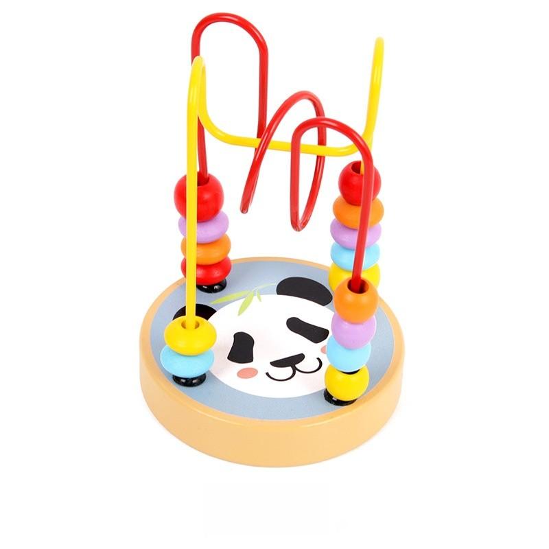Education Wooden Early Bead Stringing Toy Intelligence Intelligence Emotional