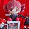 HIWOWO Juon Teto Kasane Vocaloid Goods Accessories Cute Cotton Doll 20CM Sitting Posture Plush Toy Cosplay Daily Memorabilia Room Decoration Halloween
