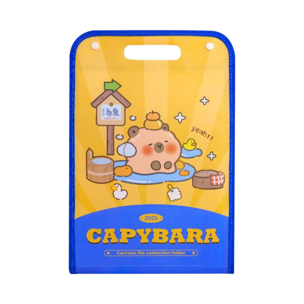 

Multi-layer Capibara A4 File Folder Large Capacity Test Paper Storage Bag School Office Supplies 13-layer-Vertical Style2