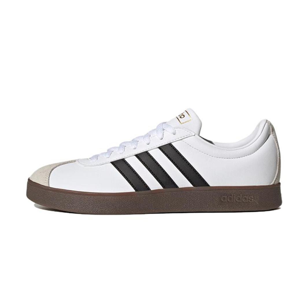 Adidas Neo VL Court 2.0 Low top Skateboard Shoes Unisex Silver Pink ID6015(Team746-)