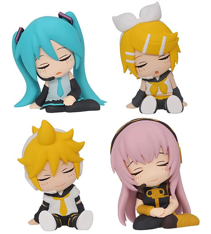 Shoulder Zun Fig. Hatsune Miku [Set of 4 (Complete)] Gacha Capsule Toy