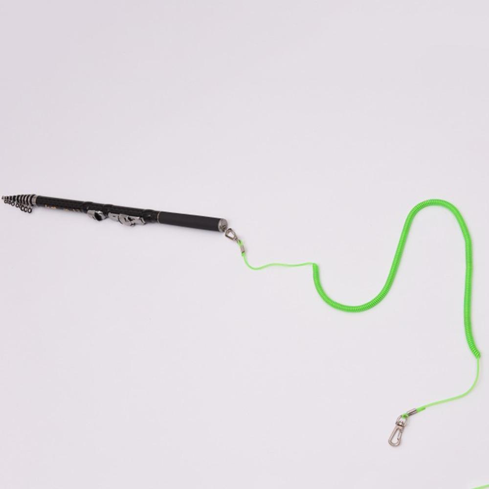 2PCS Retractable Fishing Rod Lanyard Rope with Detachable Buckle Fishing Lanyard  Outdoor Fishing