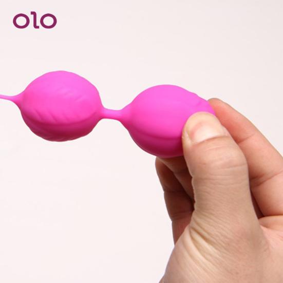 Vagina Ball Adult Toy Safe Vibrator Silicone Rose Shrinking Egg Daily Activities