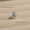 Sterling Silver Zodiac Animal Spacer Beads: Horse & Sheep DIY Beading Materials for Handmade Bracelets