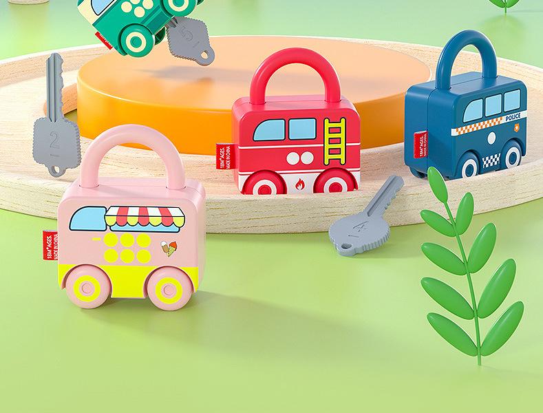 Children's Key Matching Puzzle Toy: Early Education Padlock & Life Skills Training