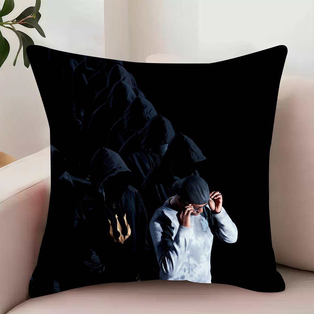 Diamant Noir W-Werenoi Rapper  Pillow Case Decor Protective Covers Comfortable soft for Sofa Living Room Home office