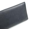Salvatore Ferragamo Gancini logo Long wallet Long Wallet Leather Black/Silver