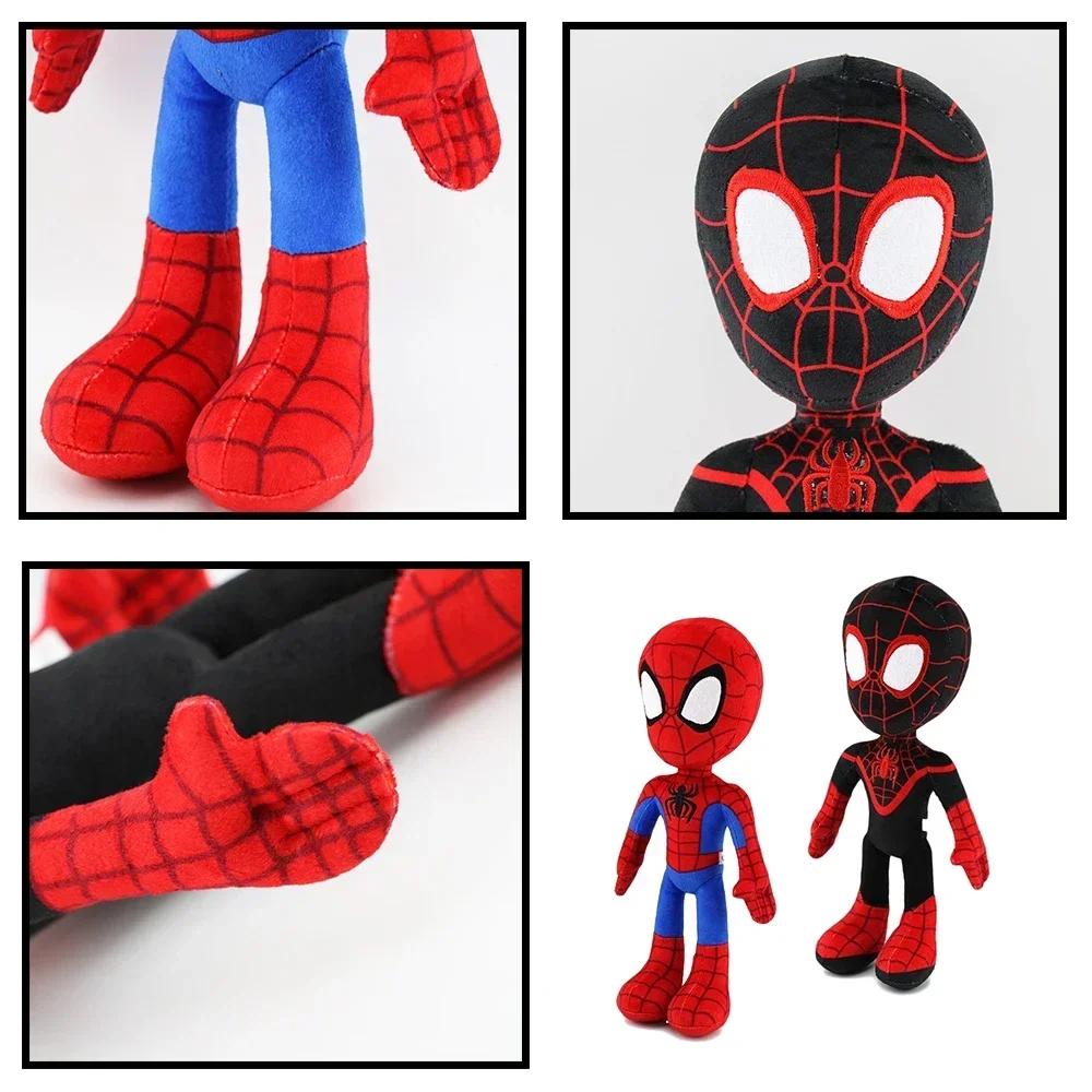 30cm Marvel Spider-Man Plüschtier Film Avengers Animierter Cartoon Charakter Umweltfreundliche PP-Baumwolle Gefüllt Kawaii Niedliche Plüschpuppe