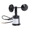 3 Cups Wind Speed Sensor Ultrasonic Sensor Weather Resistant High Accuracy Strong Pressure