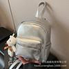 Backpack small 2025 new fashion design sense niche travel light schoolbag women ins going out small backpack