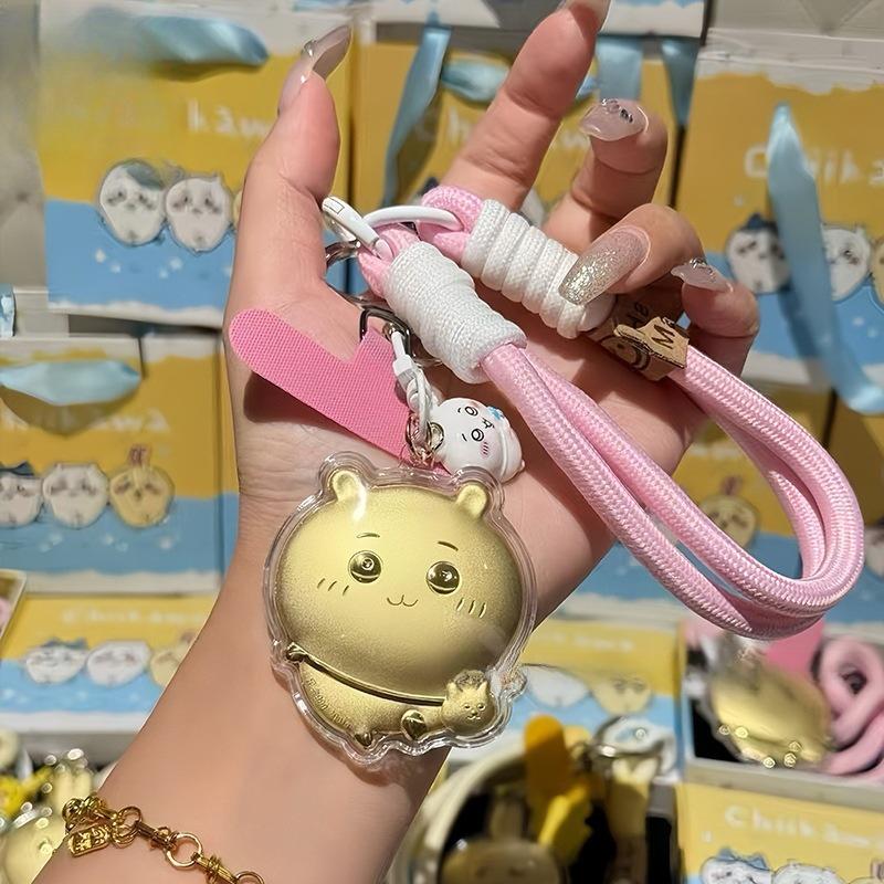 999 Pure Gold Jiyikawaii Usagi Phone Lanyard & Keychain Pendant