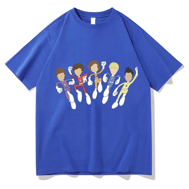 Summer Men T-Shirt Anime Vintage Tshirts 100% Cotton Graphic Print Short Sleeve Hip Hop Streetwear Unisex Oversized Tees Tops