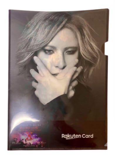 X JAPAN 2018 Crimson Night MAKUHARI MESSE 3DAYS - Merchandise Clear File