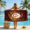 Stampa FC Galatasaray Asciugamano da Spiaggia Quick Dry Microfibra Assorbente Portatile da Viaggio Asciugamano per Nuoto