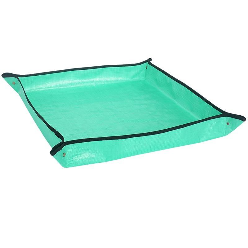 

1 шт. коврик для пересадки растений и контроля беспорядка в почве, портативный поддон для пересадки растений, коврик для суккулентных растений, садовые инструменты, подарки для садоводов 1pcs 75*75cm