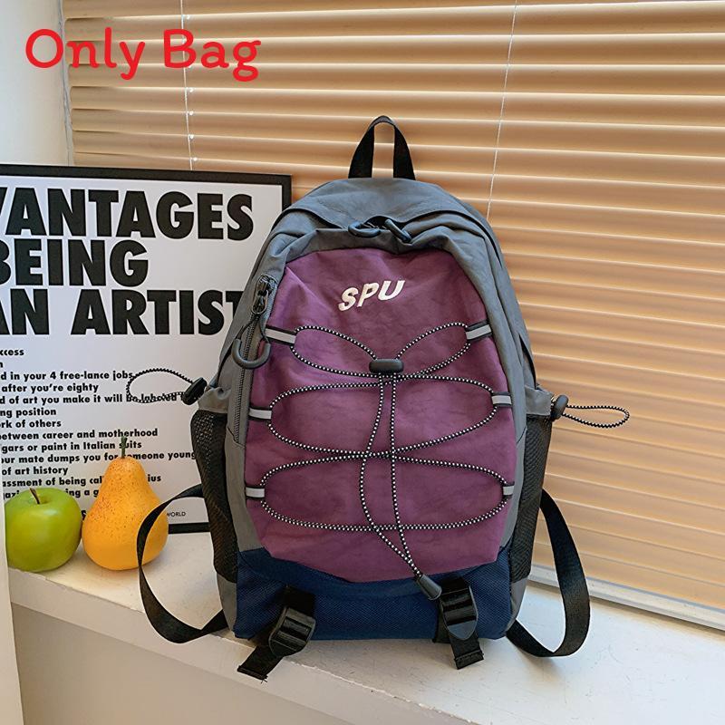 

Kids Large Capacity School Backpack With Antislip Bottom And Spinal Protection For Outdoor Adventures фиолетовый
