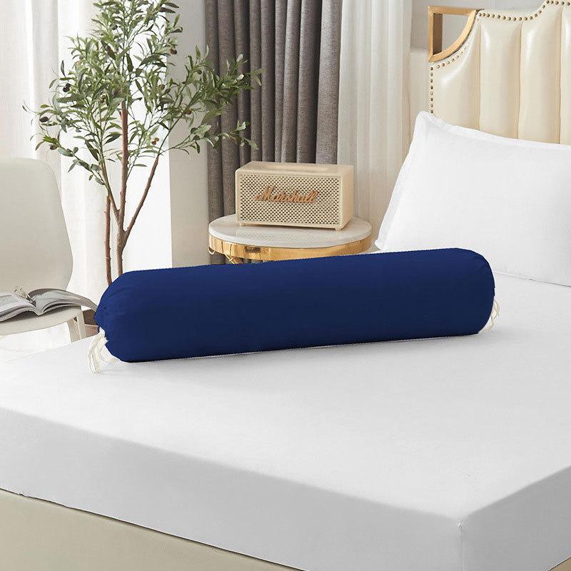Solid Color Cylindrical Body Pillowcase for Hotels