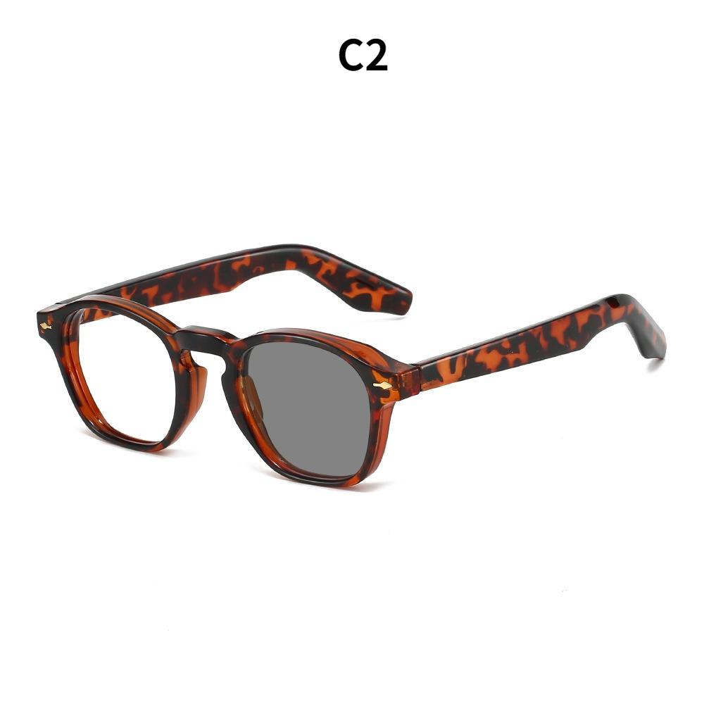 Women's Eyewear, Men's and Women's Fashion Square Photochromic Glasses