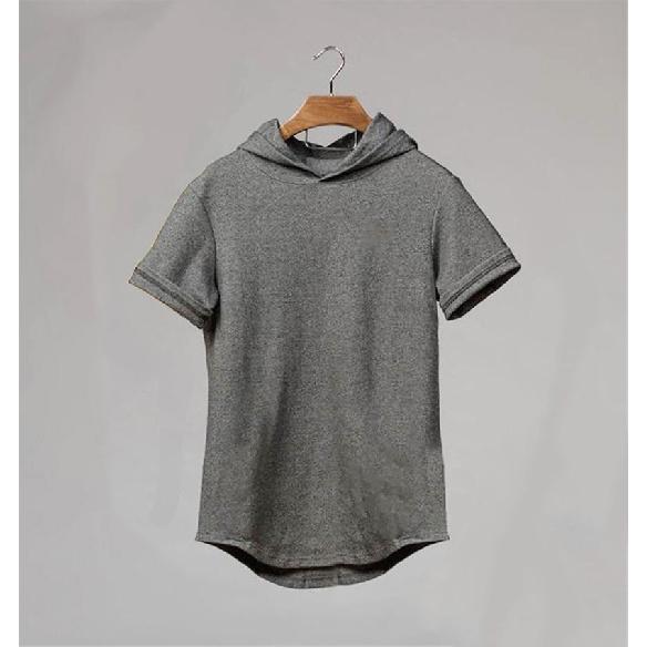 

Новая мужская рубашка поло из чистого хлопка с приспущенными плечами, высококачественная, свободная посадка для фитнеса, универсальная для ежедневных упражнений, повседневная, с короткими рукавами XXL темно-серого