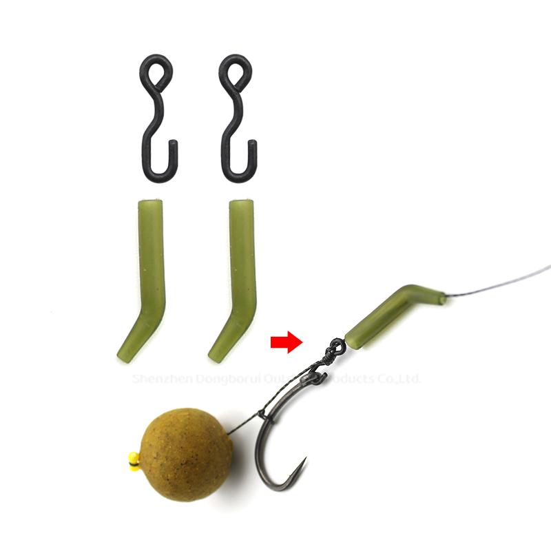 20pcs Carp Fishing Accessories Kit Hook Clip Kicker XL To Quick Change Carp Hooks For Carp Fishing Terminal Tackle