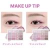 Wakemake Miękka Rozmywająca Paleta Cieni do Powiek 04 Lawendowy 16 Koreański Codzienny Cień do Powiek Naturalny Podwójny, Kolory, Matowy, Brokatowy, Kosmetyki, Paleta, Kolor,