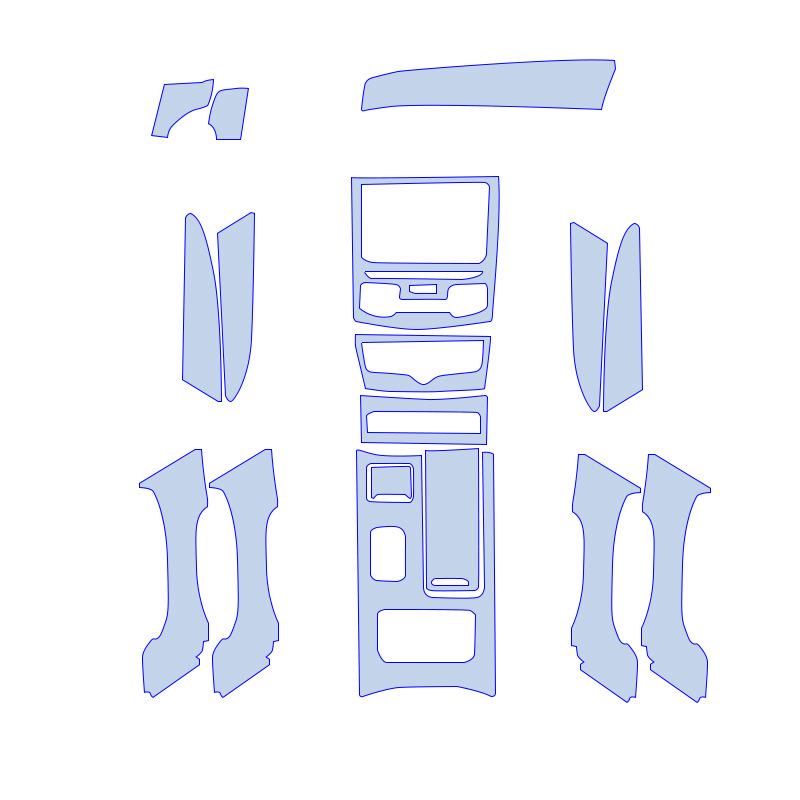 Haval H9 Interior Central Control TPU Protective Film