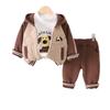 Kids Casual Long-Sleeve Set, Comfortable Daily Wear Outfits