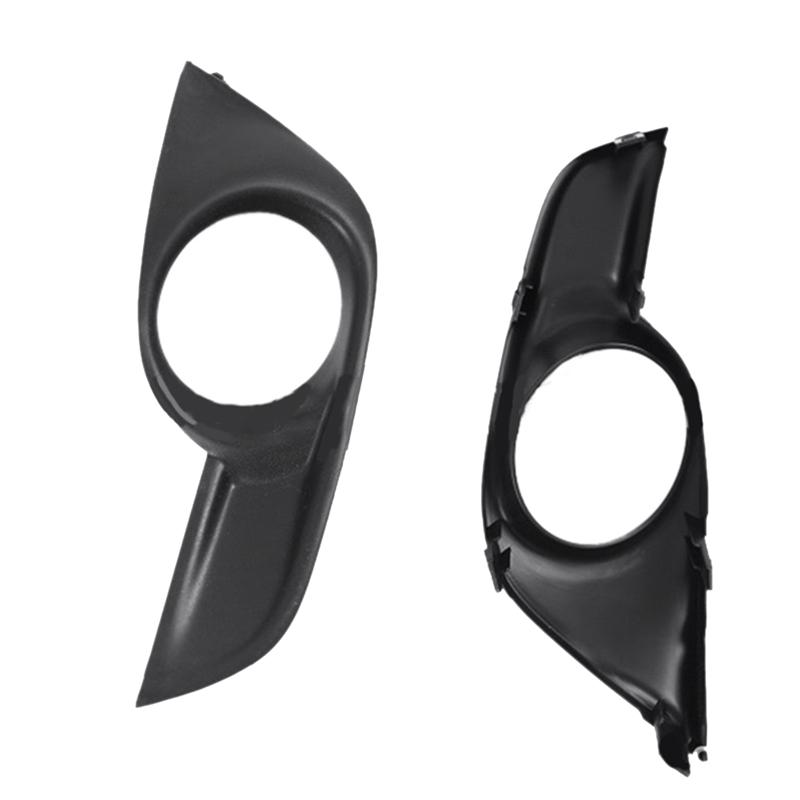 1Pair Front Bumper Lower Foglights Frame Cover Trim Replacement For Nissan Altima/Teana 2013 2014 2015 Fog Lamps Grill Bezel
