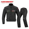 Motorcycle Riding Jacket Pants Set Windproof Waterproof Breathable Protective Gear Off-Road Street Racing All Season