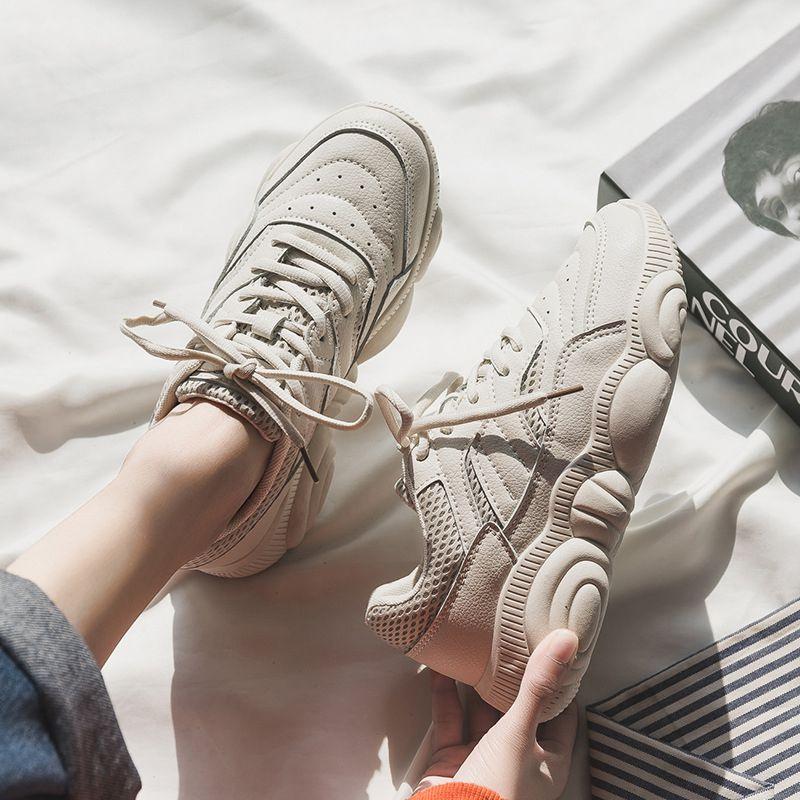 Women's Sneakers Outdoor Mesh Fashion Breathable Lightweight Shock Absorber Design