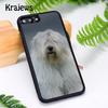 Krajews Old English Sheepdog Shaggy puppy Phone Case For iPhone 17 Air 16 15 14 plus 11 12 13 Pro Max cover coque