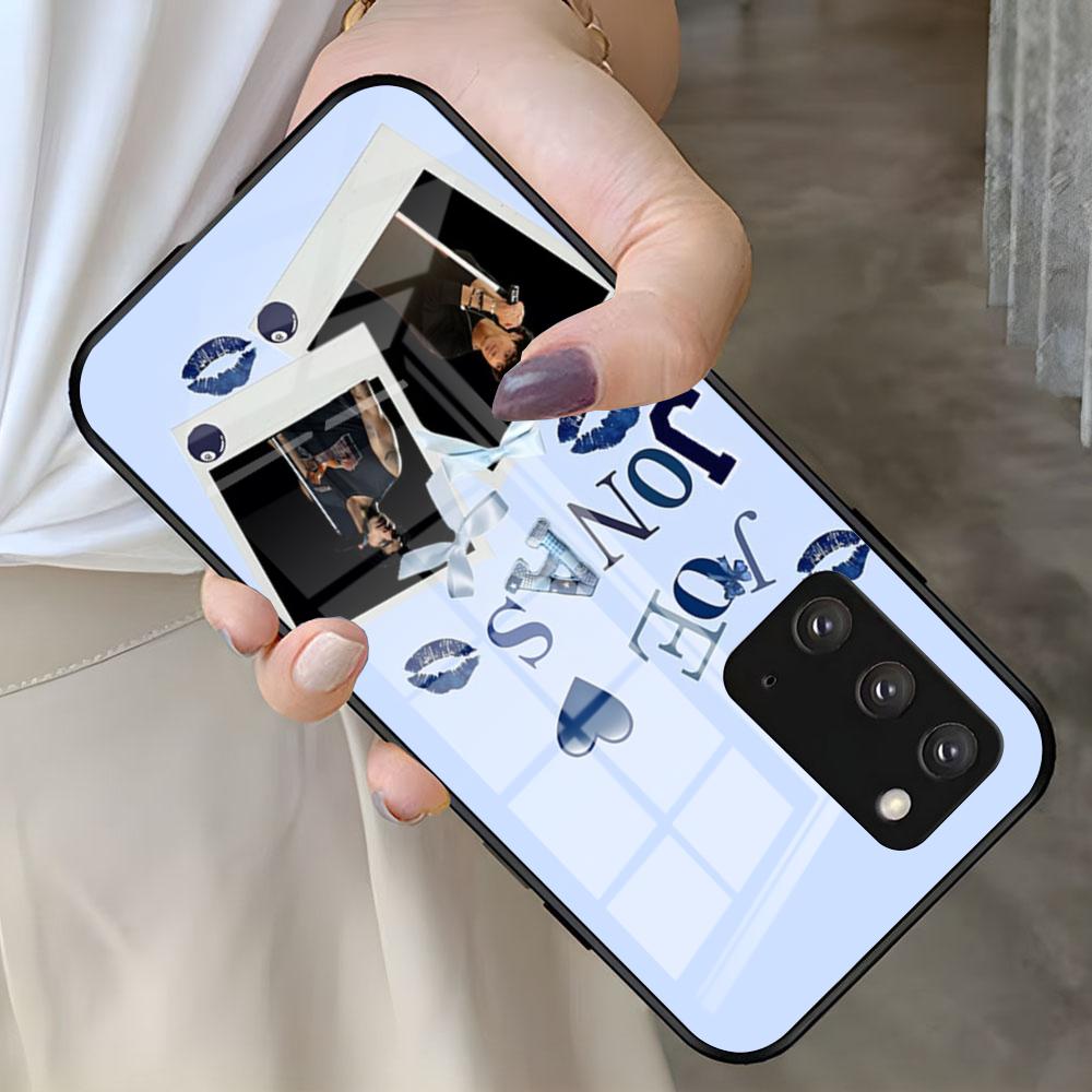 

Singer J-Jonas Brothers Band Phone Case For Samsung S26 S25 S24 FE S23 S22 S21 Plus S20 Ultra Note20Ultra Black Glass Cover Galaxy S22 5G