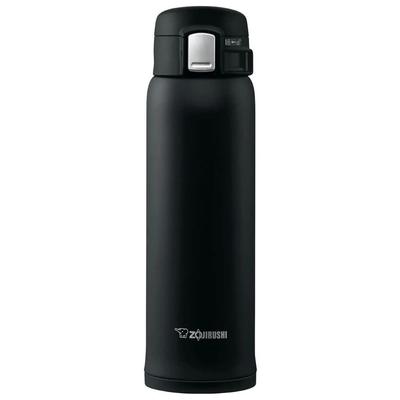 Zojirushi Direct Drinking Stainless Steel (ZOJIRUSHI) Mug, 480ml, Black, Lightweight, SM-SA48-BA