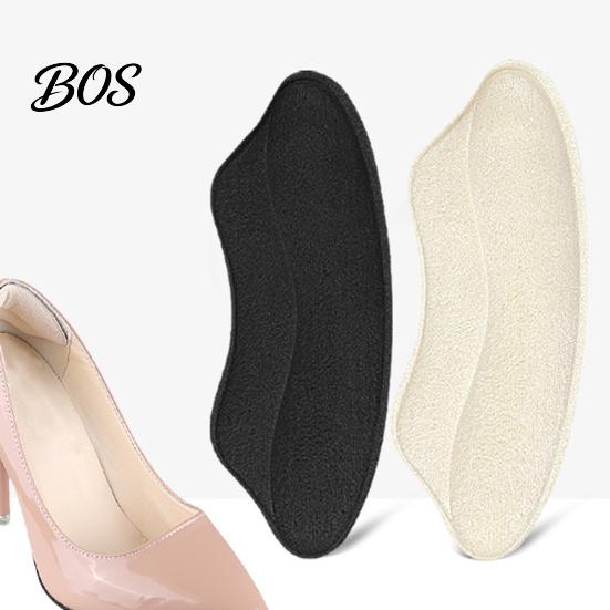 Shoe Size Extender 1 Pair Heel Grips for Shoes, Soft Sponge Cushion Back Adjustable Inserts Pad High Heels, Anti-Slip Liner Tape Women Fit Liners