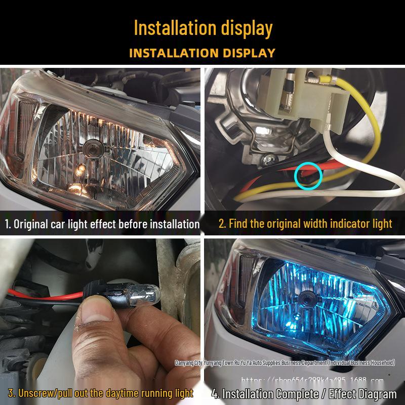 Compatible LED Position and Clearance Lights for Honda Fit (2004-2023, All Generations)