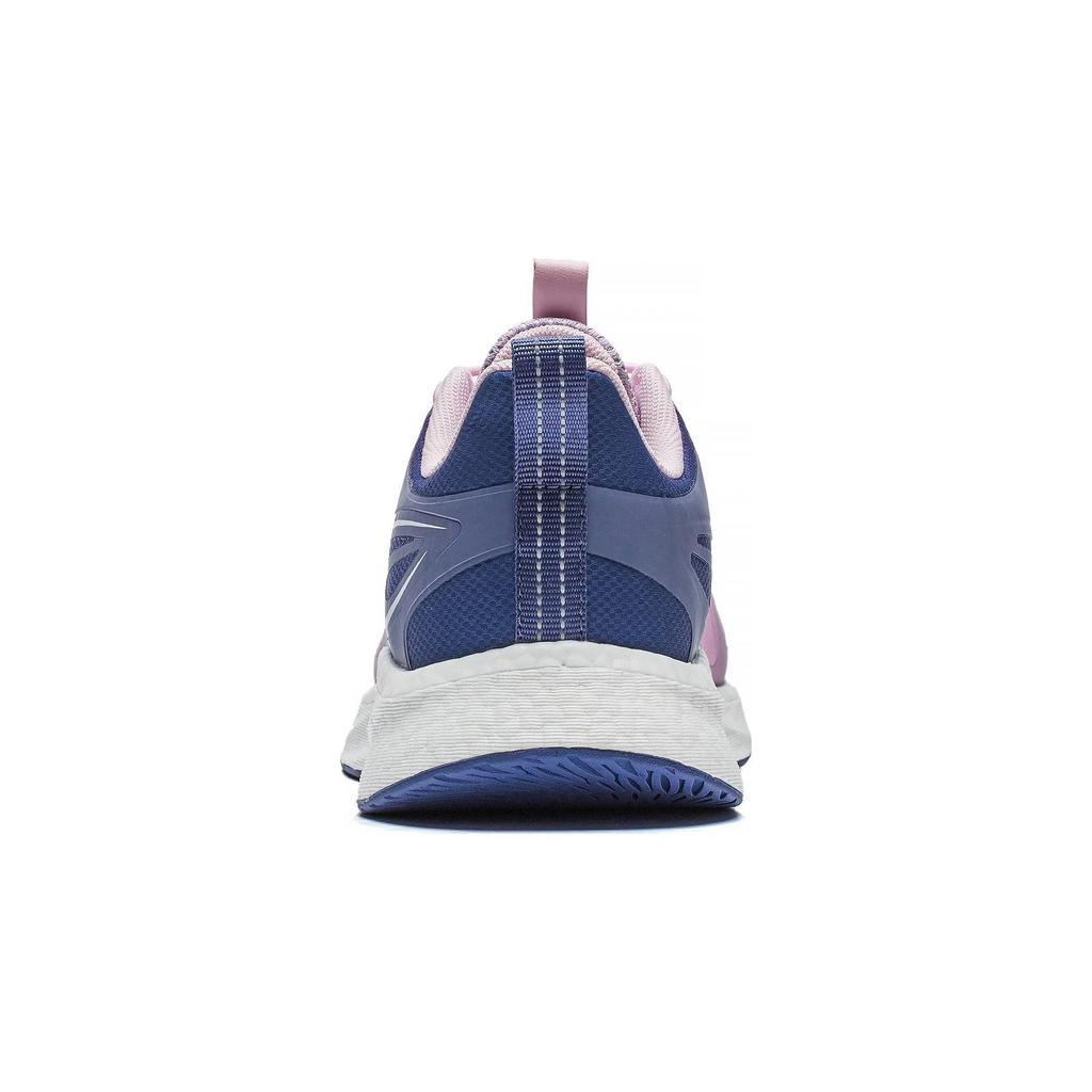 Li Ning Childrens Protective Nest V2 Round Head Comfortable Anti-Kick Shock Absorption Low-Top Running Shoes Kids Running Shoes Purple YKFT076-4