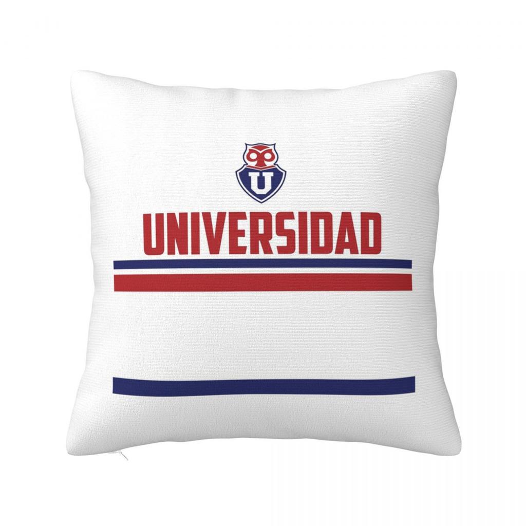 Club Universidad De Chile Copa Chile Quadratische Kissenhülle Kissenbezug Kissenhülle Überwurf-Kissenbezug für Zuhause Schlafzimmer Auto