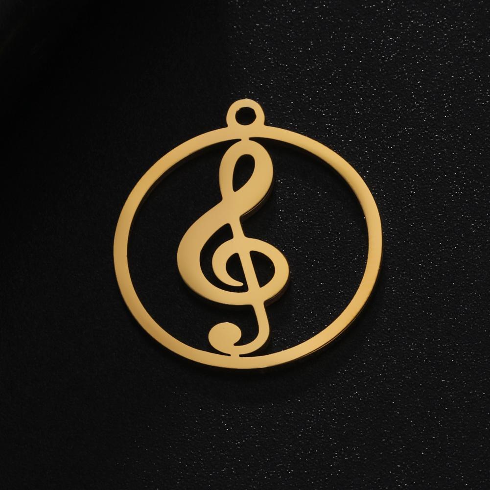 Teamer 5pcs Fashion Charms for Jewelry Making Stainless Steel Charm Pendant DIY Bracelets Necklace Jewelry Accessories Wholesale