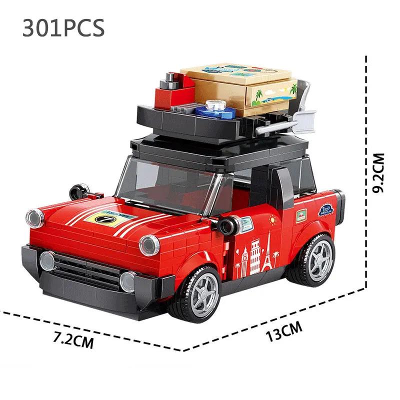 Speed Series Racing Sports Vehiclea Technique Car Supercar Building Blocks Set Bricks Classic Moc Model Toys For Kids