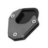 Kickstand Extension Pad Anti Slip Side Stand Support Fit for Honda CRF250 RALLY/CRF250L 17-20(Titanium Color )